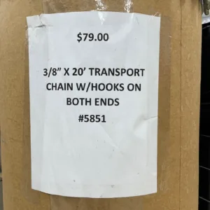 3/8 Transport Chain